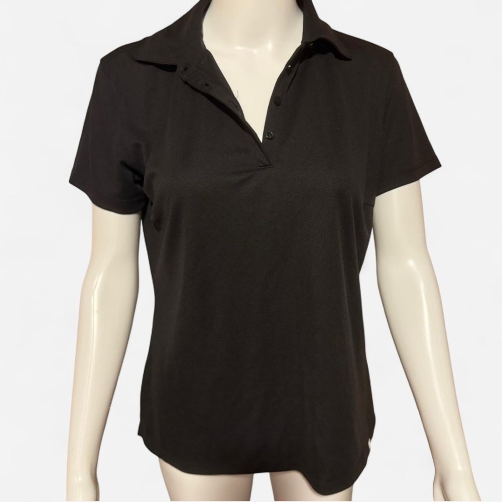 Lady Hagen Black Polo Shirt